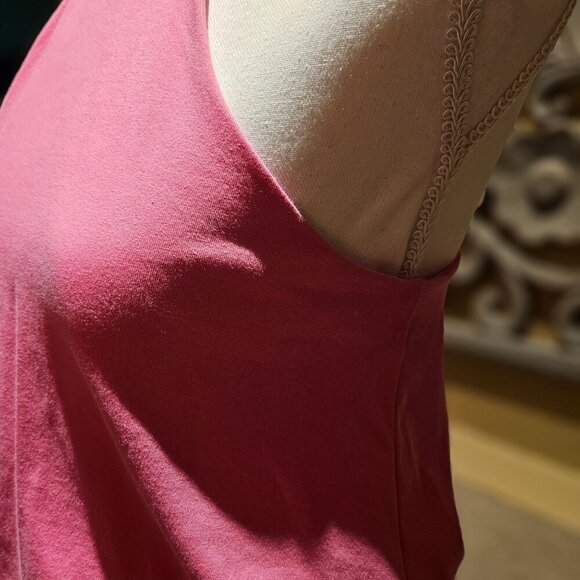 Express Y2K Pink Halter Ruched Neck and Ruched Waist Sleeveless Top  XS - Picture 4 of 10